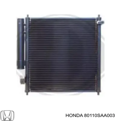 Купити 80110SAA003 Honda Радіатор системи охолодження кондиціонера
