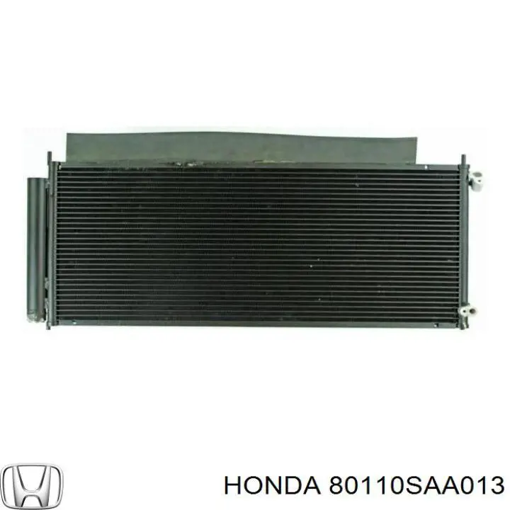 Радіатор кондиціонера 80110SAA013 Honda