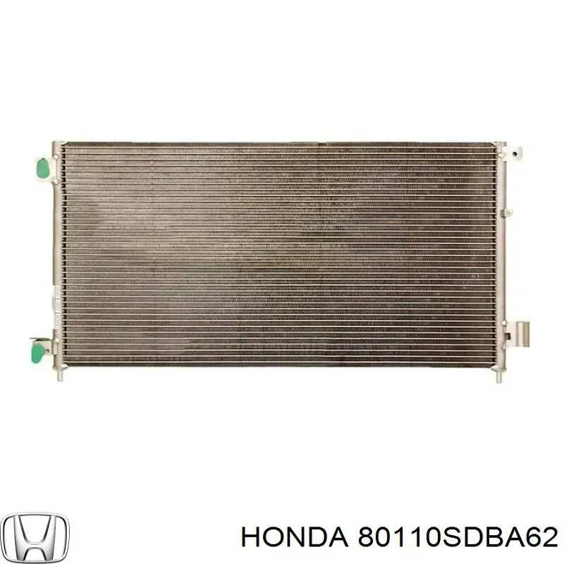 Купити 80110SDBA62 Honda Радіатор системи охолодження кондиціонера