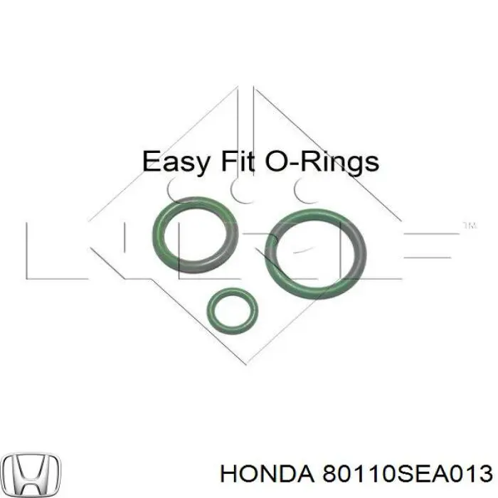Купити 80110SEA013 Honda Радіатор системи охолодження кондиціонера