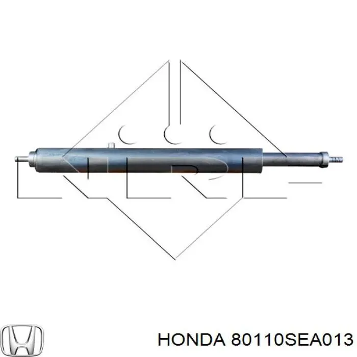Купити 80110SEA013 Honda Радіатор системи охолодження кондиціонера