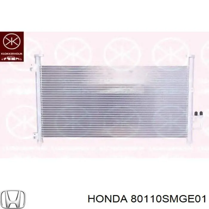 Конденсатор кондиціонера Honda 80110SMGE01 ціна, від 76.16 USD