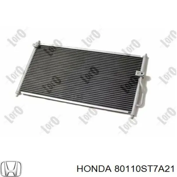 80110ST7A21 Honda радіатор кондиціонера