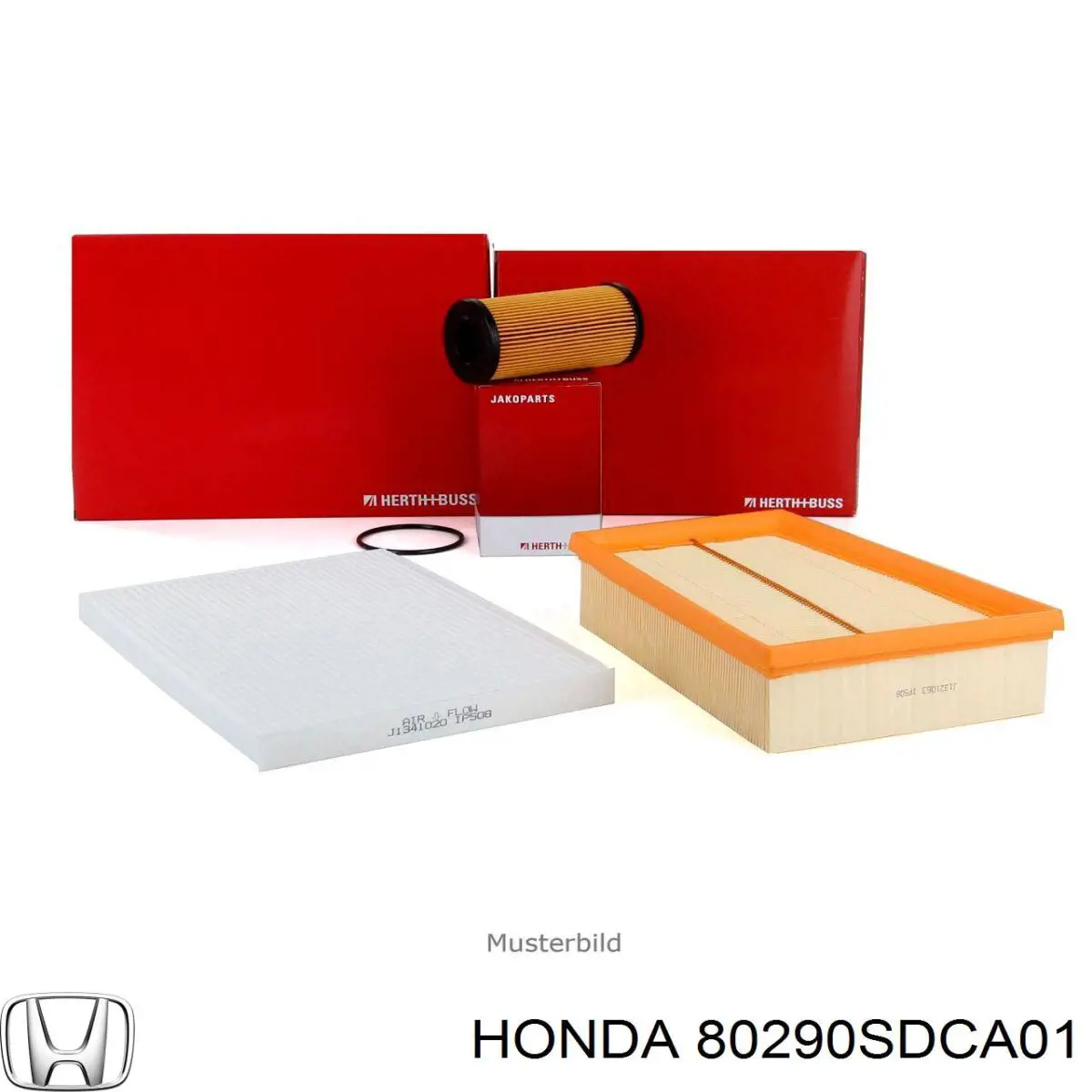 Фільтр повітряний обігрівача Honda 80290SDCA01 ціна, від 5.77 USD