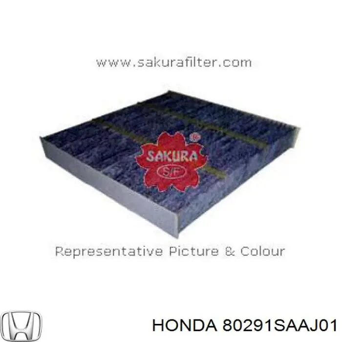 Фільтр салону 80291SAAJ01 Honda