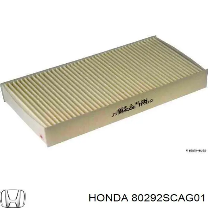 Фільтр повітряний обігрівача Honda 80292SCAG01 ціна, від 5.56 USD