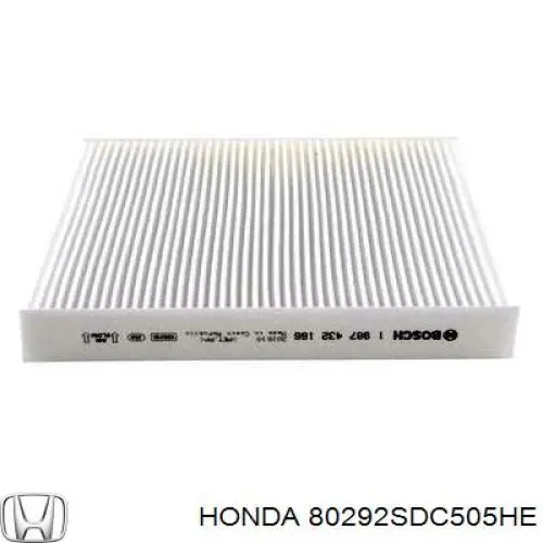 Купити 80292SDC505HE Honda Фільтр салону вугільний