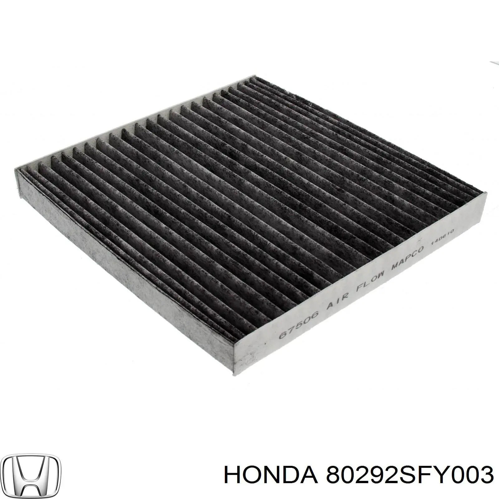 Фільтр повітряний обігрівача Honda 80292SFY003 ціна, від 8.64 USD