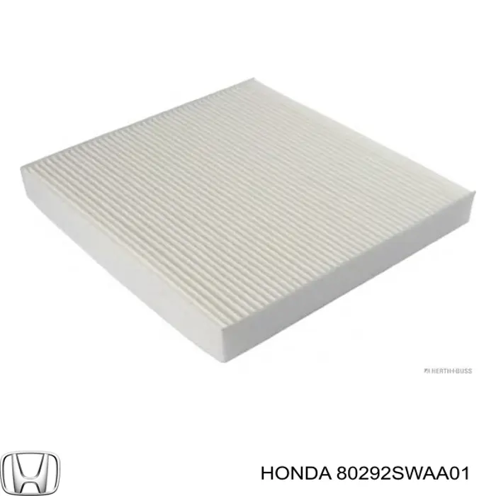 Фільтр повітряний обігрівача Honda 80292SWAA01 ціна, від 7.77 USD