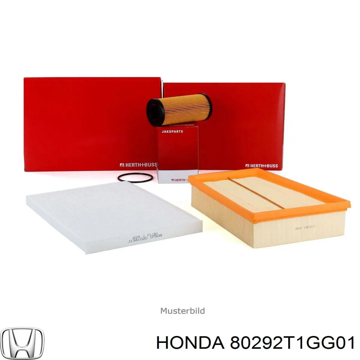 Фільтр повітряний обігрівача Honda 80292T1GG01 ціна, від 5.31 USD