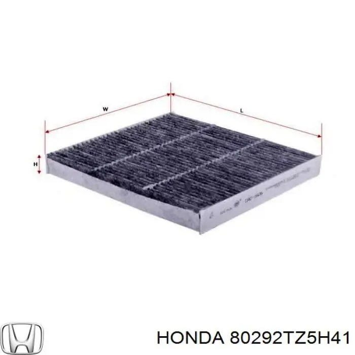 80292TZ5H41 Honda фільтр салону