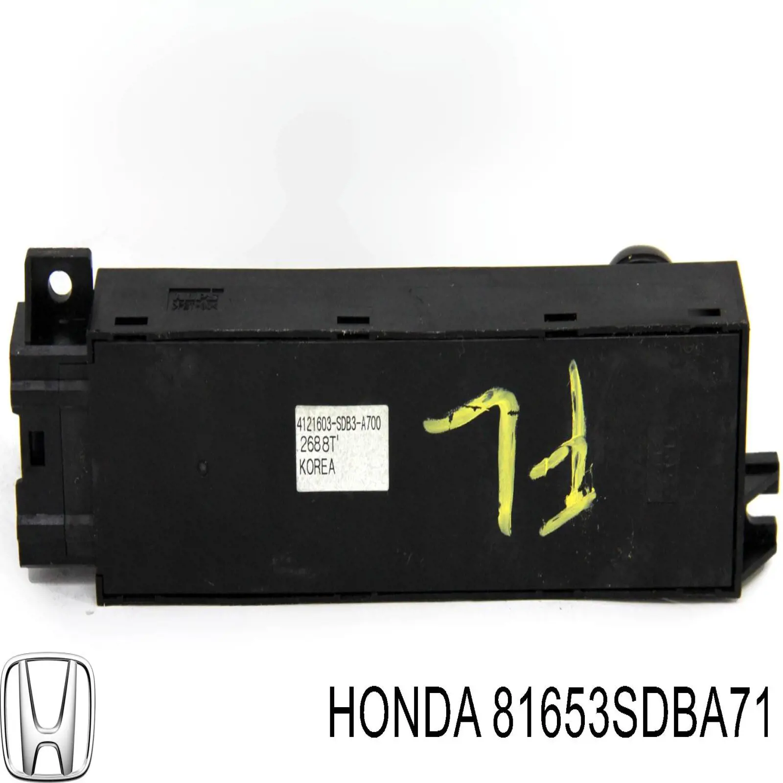 Купити 81653SDBA71 Honda Блок кнопок механізму регулювання сидінь, лівий