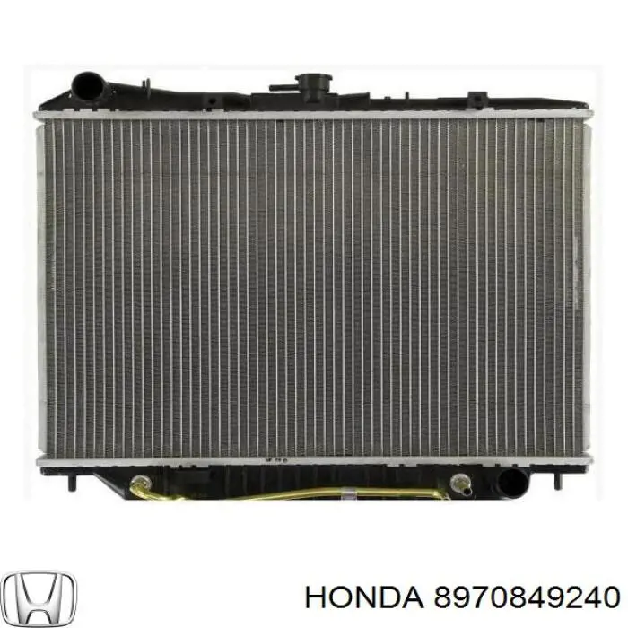 8970849240 Honda Радіатор охолодження двигуна