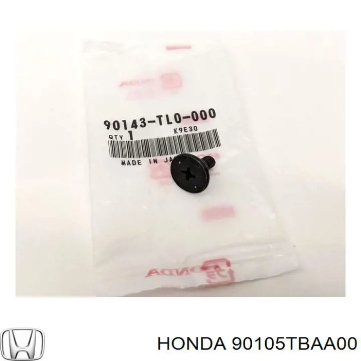  Honda 90105TBAA00 ціна, від 1.05 USD