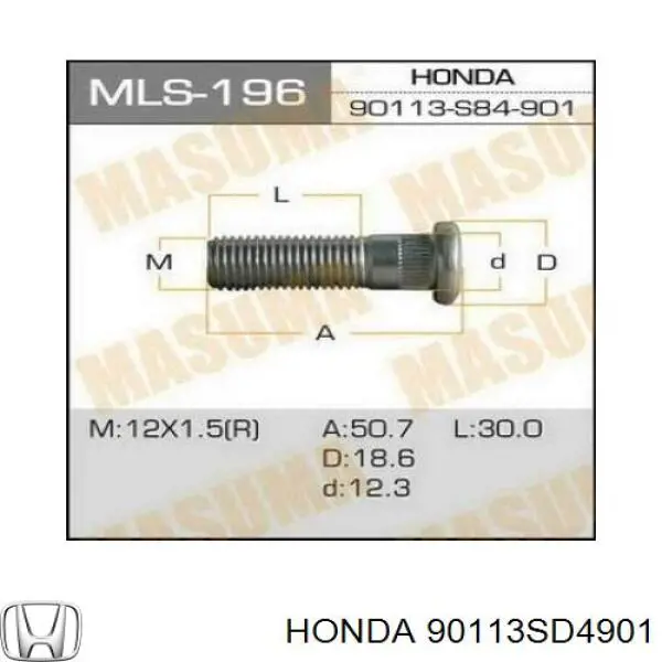 90113SD4901 Honda 