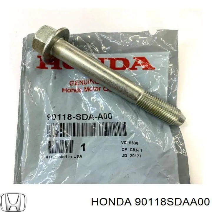 90118SDAA00 Honda болт переднього важеля, нижнього