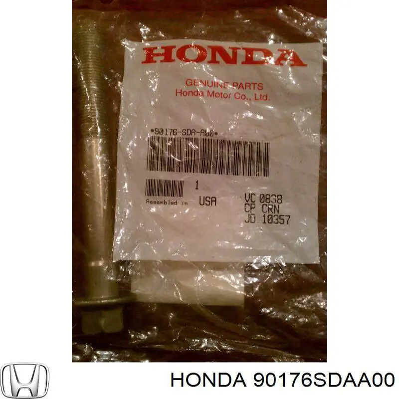 90176SDAA00 Honda болт подушки рами кузова