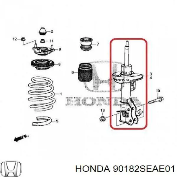  90182SEAE01 Honda