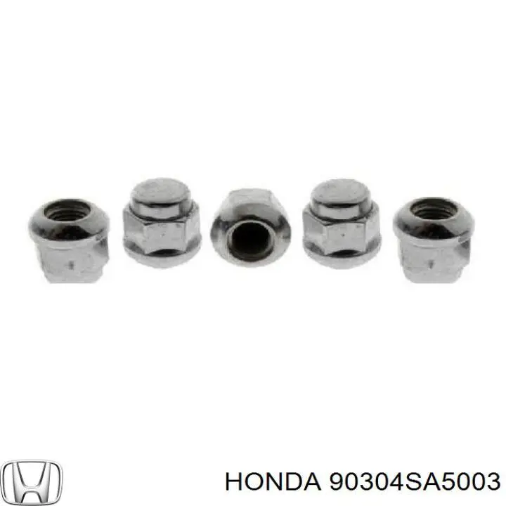 Гайка колісна 90304SA5003 Honda