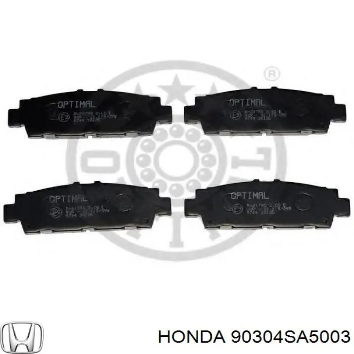 Гайка кріплення колеса Honda 90304SA5003 ціна, від 2.37 USD