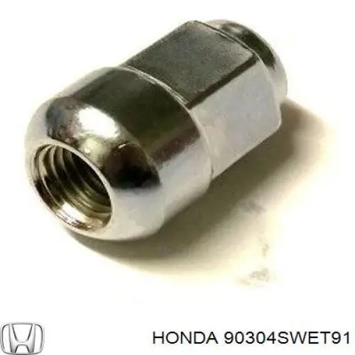 90304SWET91 Honda Гайка колеса