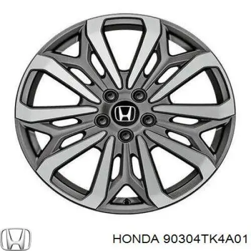 Гайка кріплення колеса Honda 90304TK4A01 ціна, від 4.24 USD