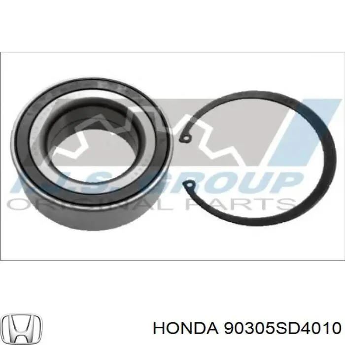 Гайка маточини передньої Honda 90305SD4010 ціна, від 3.88 USD