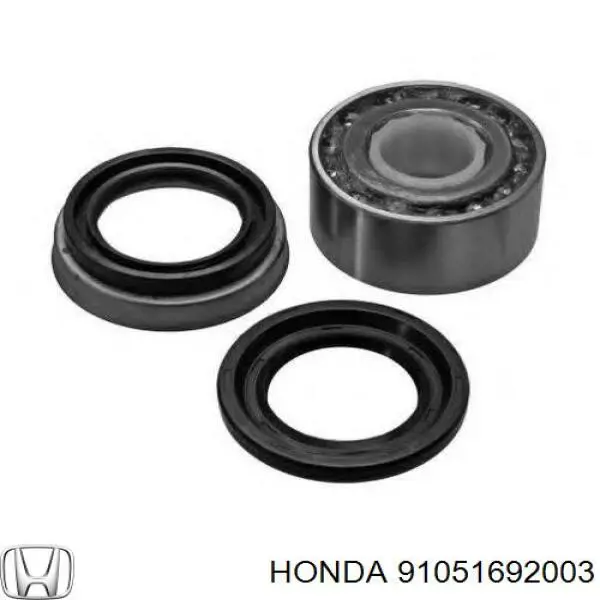 Підшипник маточини передньої 91051692004 Honda