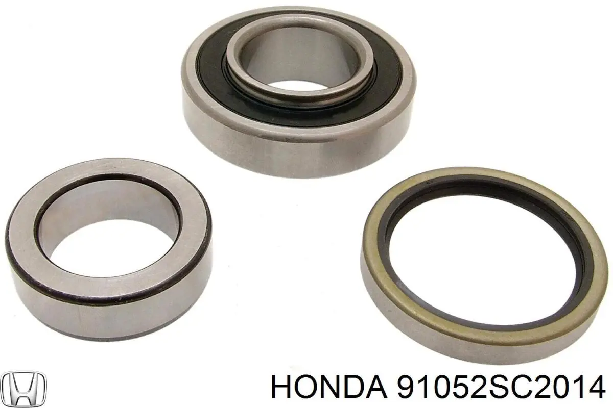 Підшипник маточини задньої Honda 91052SC2014 ціна, від 10.61 USD