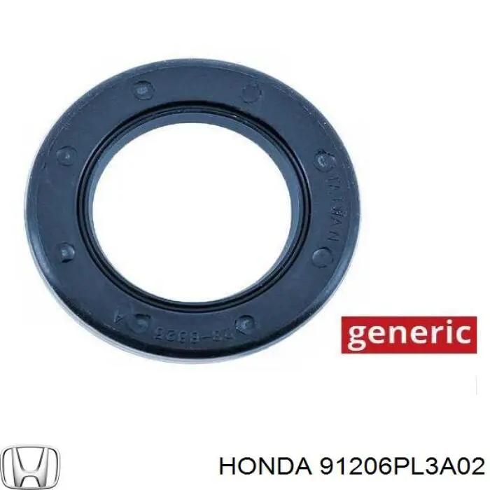 Купити 91206PL3A02 Honda Сальник піввісі переднього моста, правою