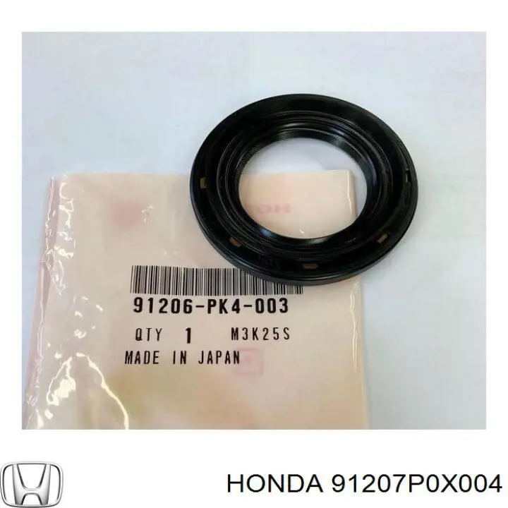91207P0X004 Honda сальник акпп/кпп, вхідного/первинного валу