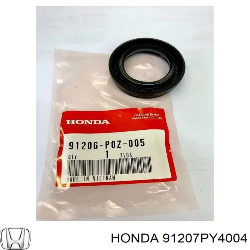 91207PR9003 Honda сальник акпп/кпп, вхідного/первинного валу
