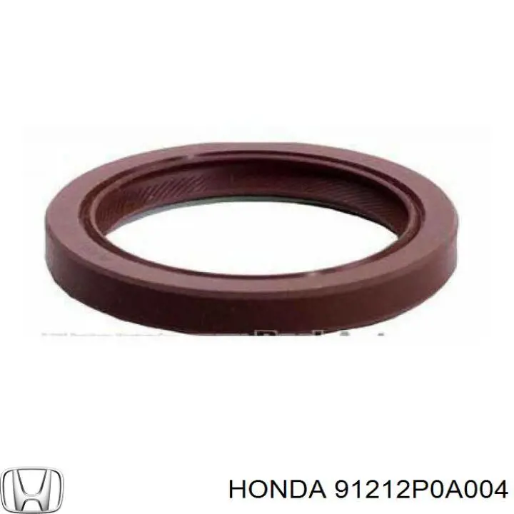 Купити 91212POA004 Honda Сальник коленвала передній