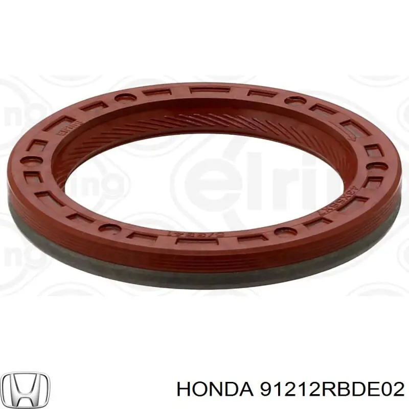Сальник коленвала двигуна, передній Honda 91212RBDE02 ціна, від 7.34 USD