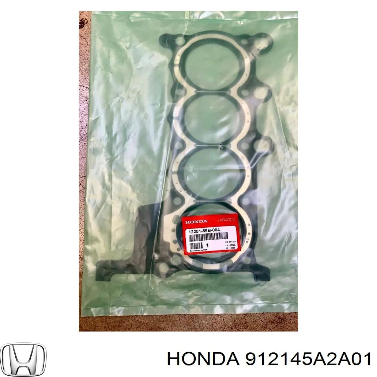 912145A2A01 Honda Сальник колінчастого валу