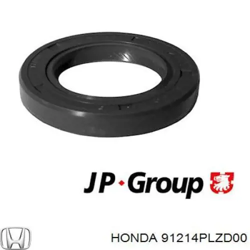 Сальник коленвала двигуна, передній Honda 91214PLZD00 ціна, від 4.49 USD