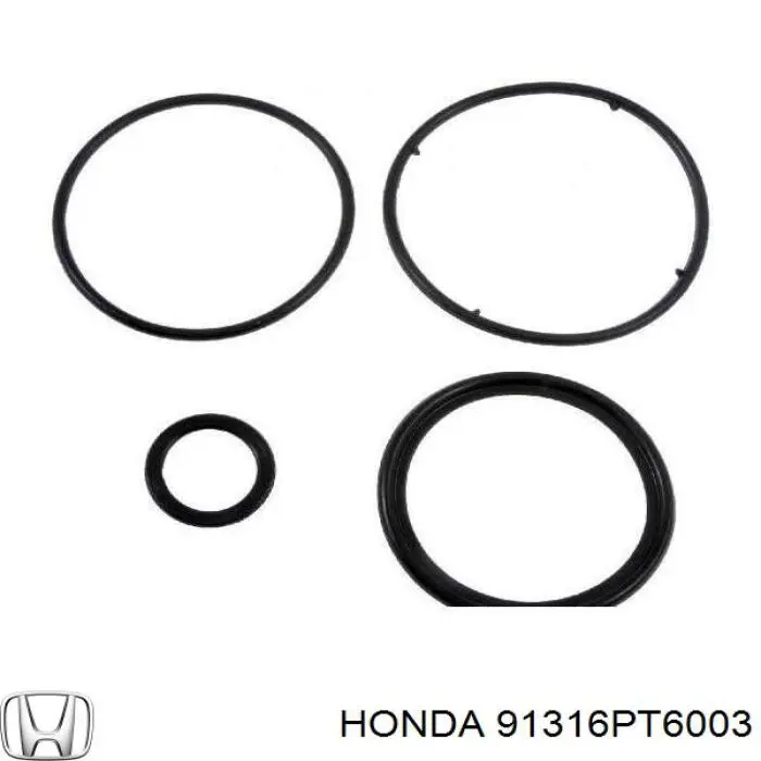 Купити 91316PT6003 Honda Ущільнююче кільце масляного теплообмінника