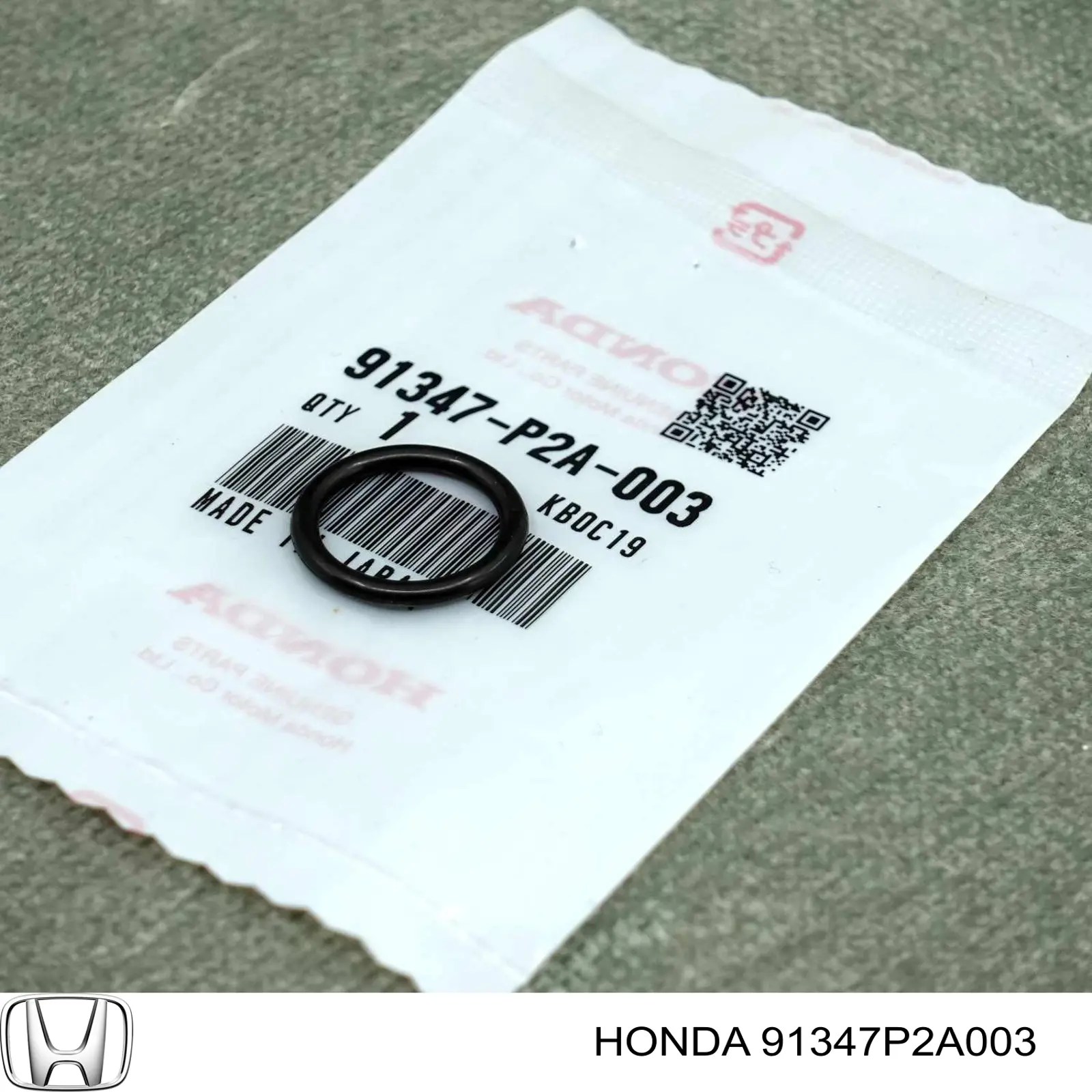 Прокладка шланга відводу масла від турбіни Honda 91347P2A003 ціна, від 1.58 USD