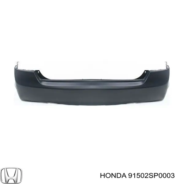91502SP0003 Honda пістон (кліп кріплення бампера заднього)