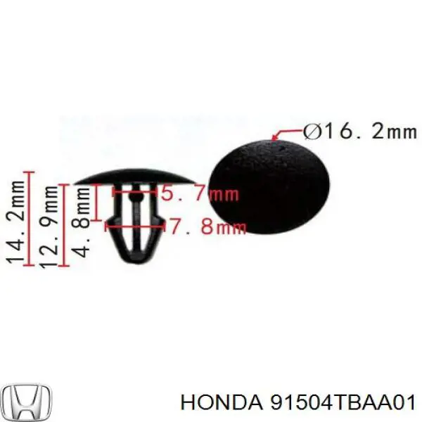 91504TBAA01 Honda 