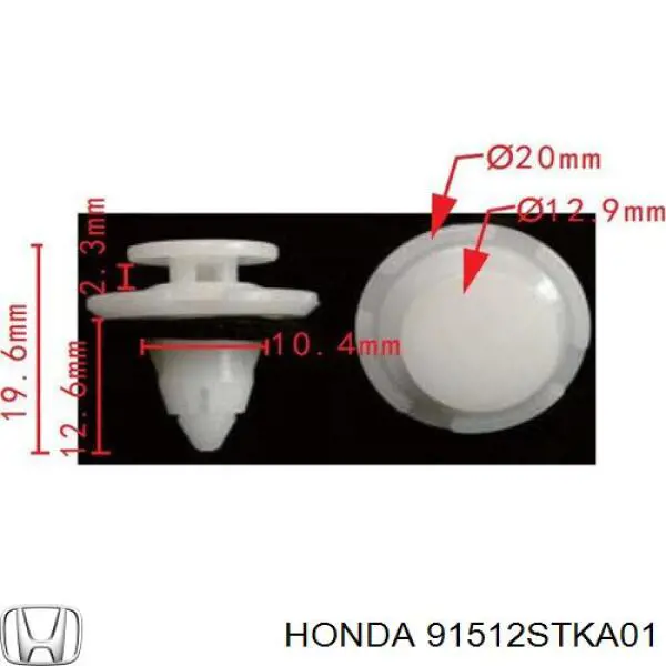  Honda 91512STKA01 ціна, від 1.50 USD