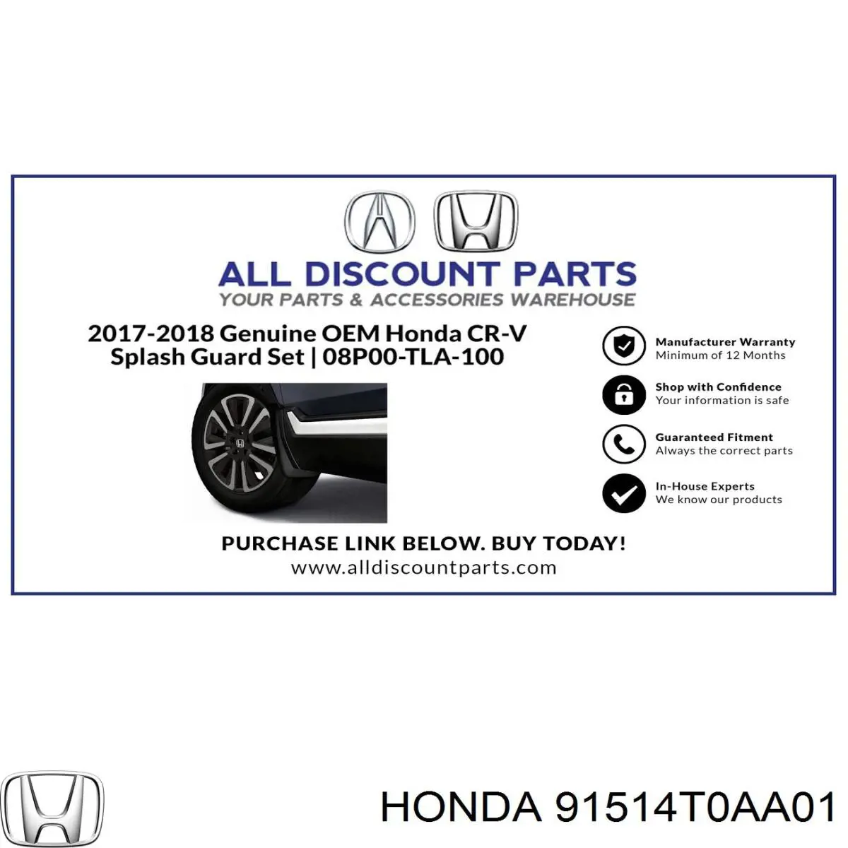  Honda 91514T0AA01 ціна, від 0.22 USD