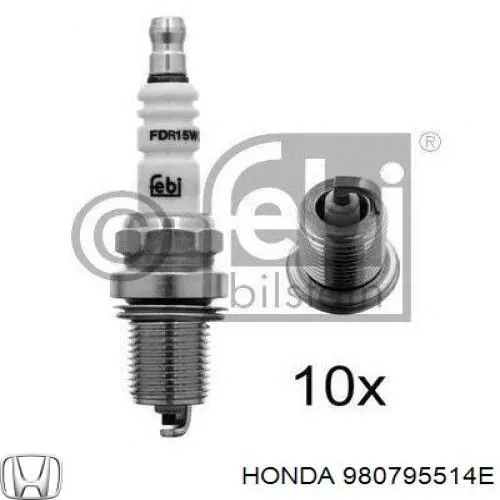 Купити 980795514E Honda Свічка запалювання