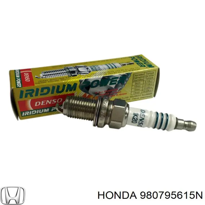 980795615N Honda Свіча запалювання