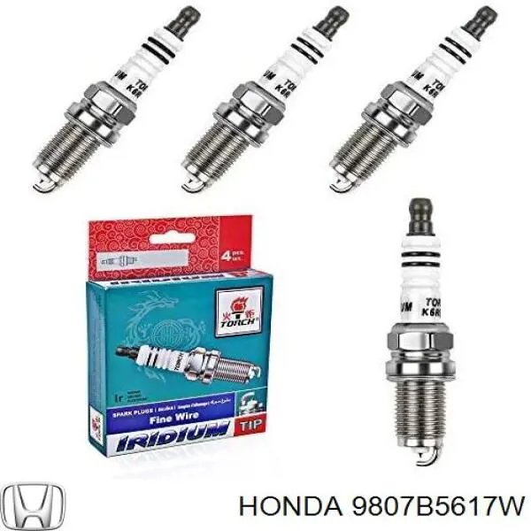 Купити 9807B5617W Honda Свічка запалювання