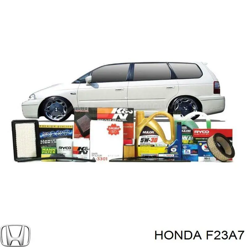  Двигун у зборі Honda Shuttle 1