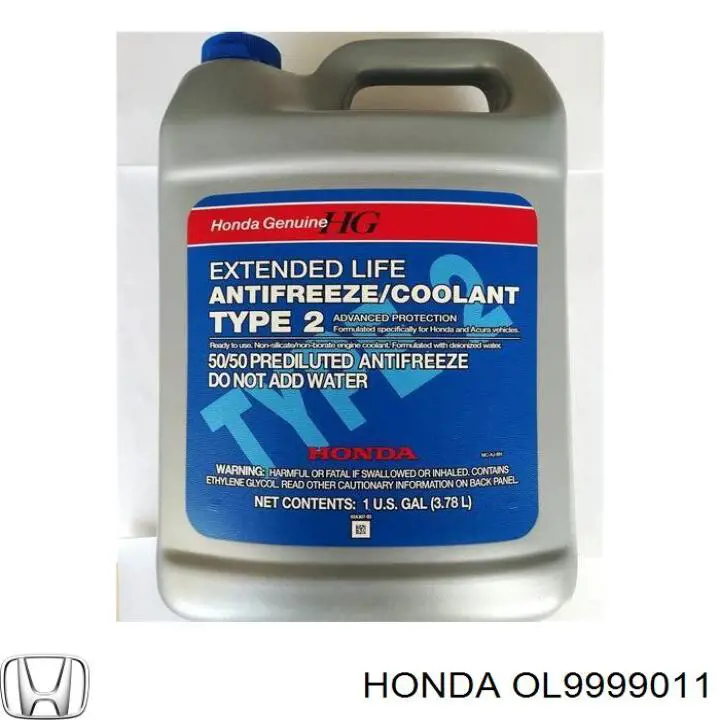 Антифріз концентрат Honda OL9999011 ціна, від 30.03 USD