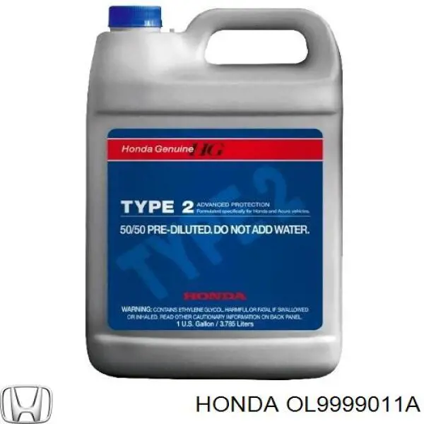OL9999011A Honda Охолоджуюча рідина
