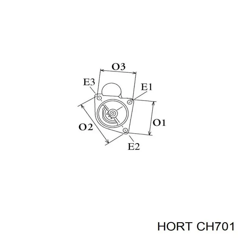 Стартер CH701 Hort