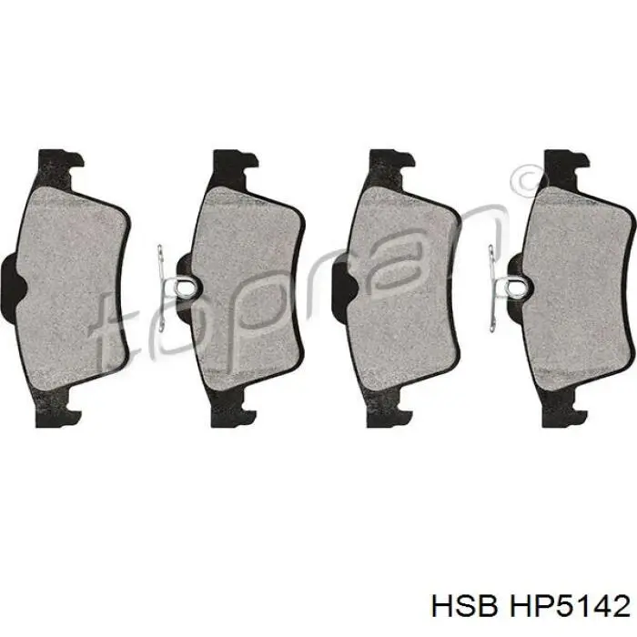 Купити HP5142 HSB Задні колодки
